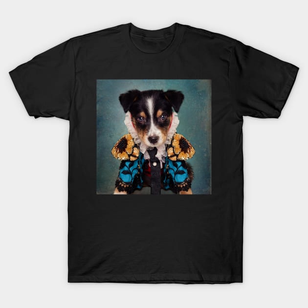 Shelter Pets Project - Loki (Blue) T-Shirt by TammySwarek